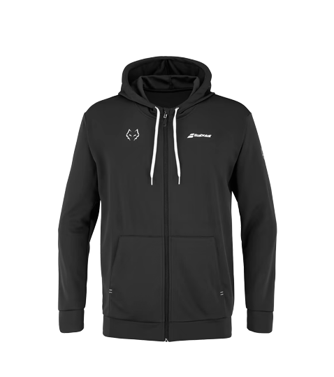 Felpa Babolat Hood Lebron Nera PadelaRoma il tuo Shop online